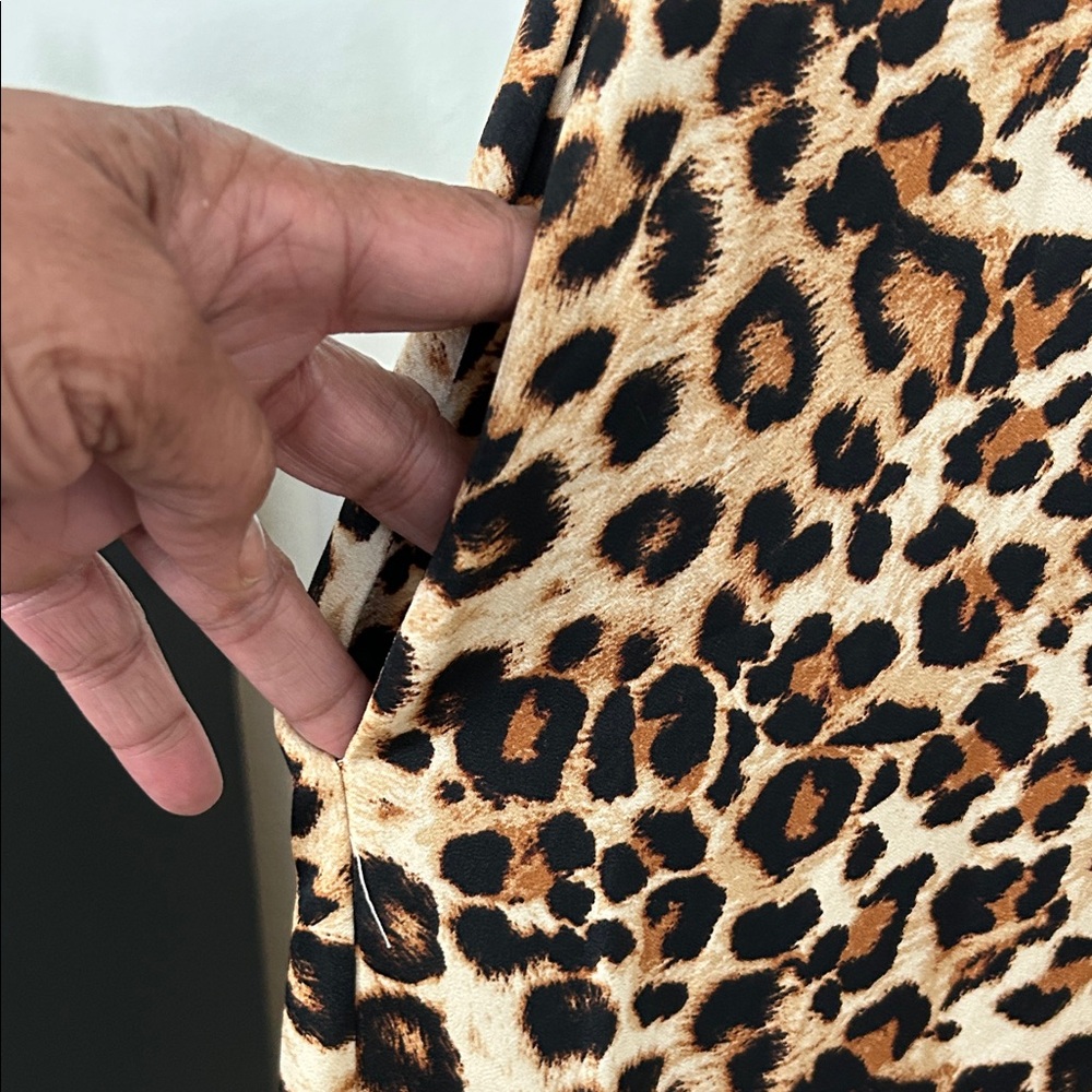 Leopard Print Maxi Dress - Picture 3 of 6